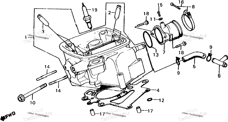 Right Cylinder Head