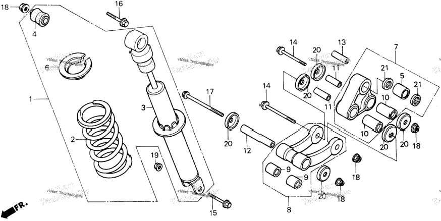 Rear Shock Absorber