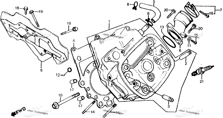 Left Cylinder Head