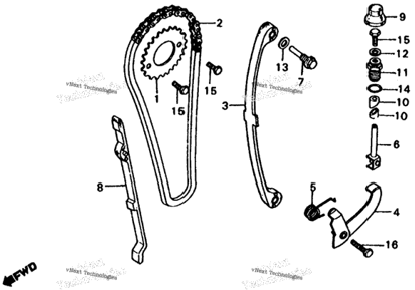 Cam Chain + Tensioner
