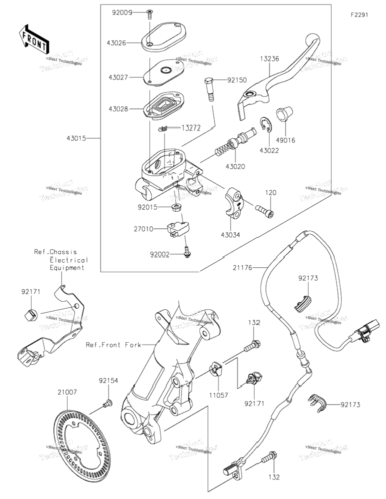 Front Master Cylinder