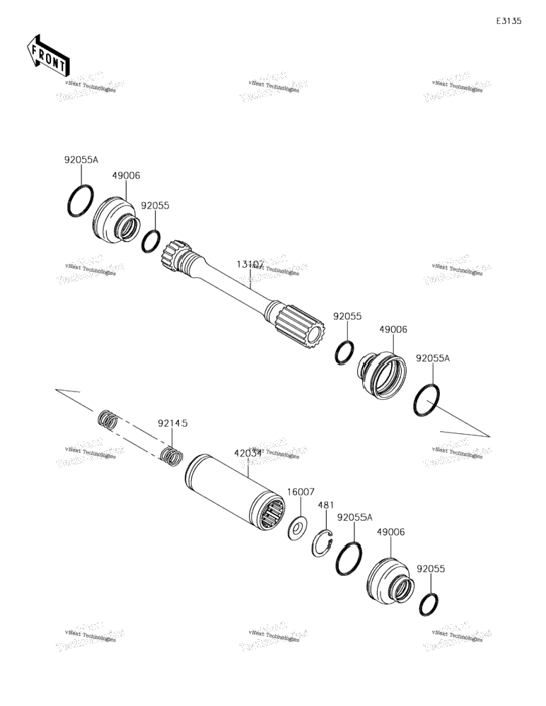 Drive Shaft-Propeller