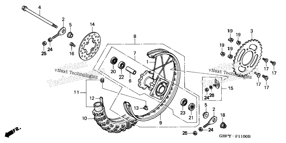 Rear Wheel