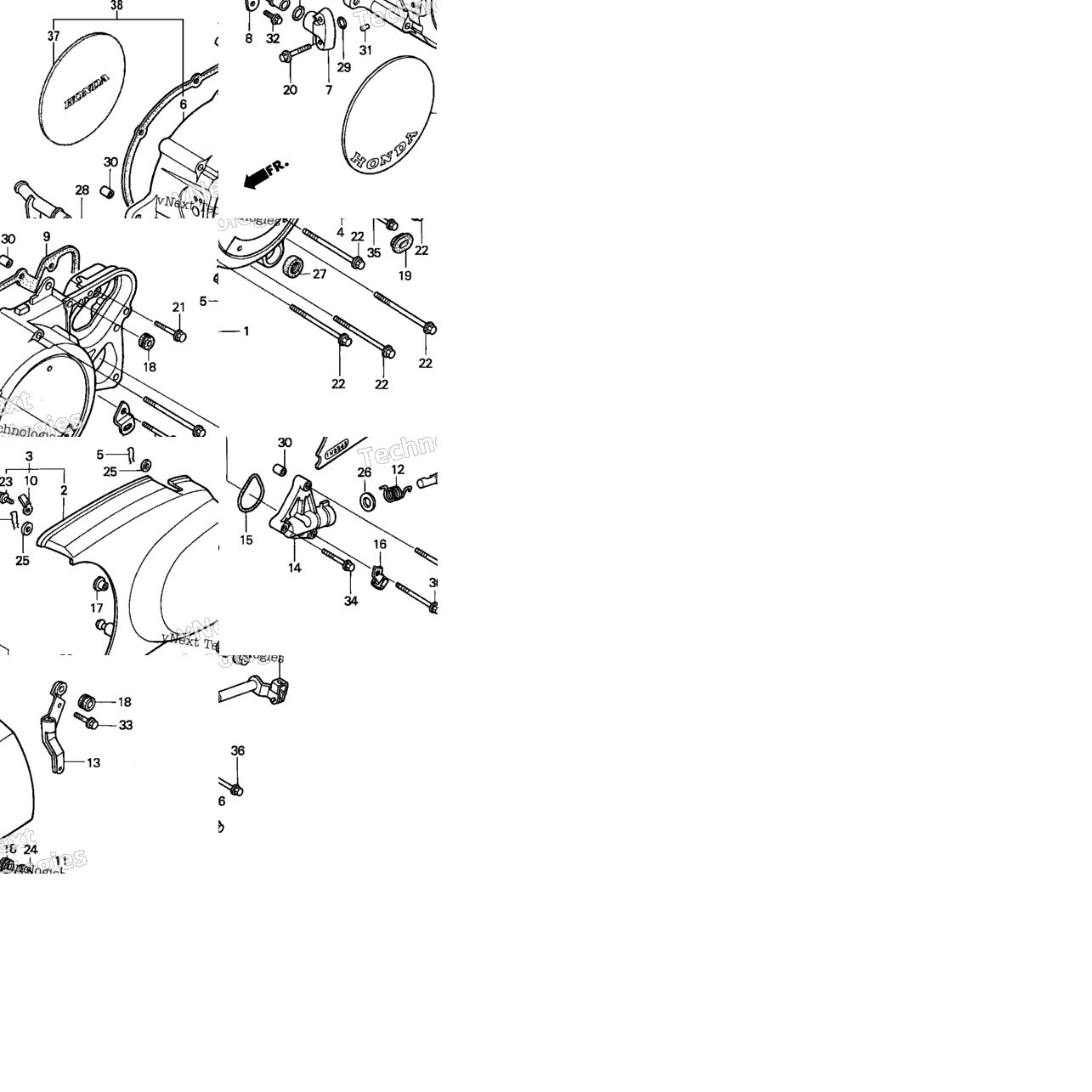 Left Crankcase Cover