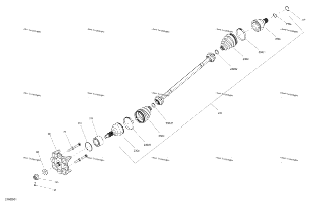 Drive - Rear - Common Parts