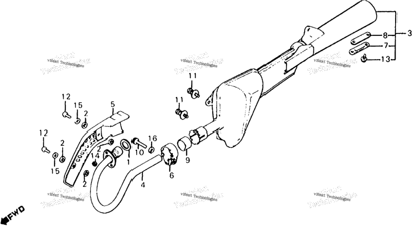 Muffler 79-80
