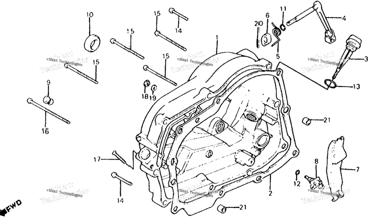 Right Crankcase Cover