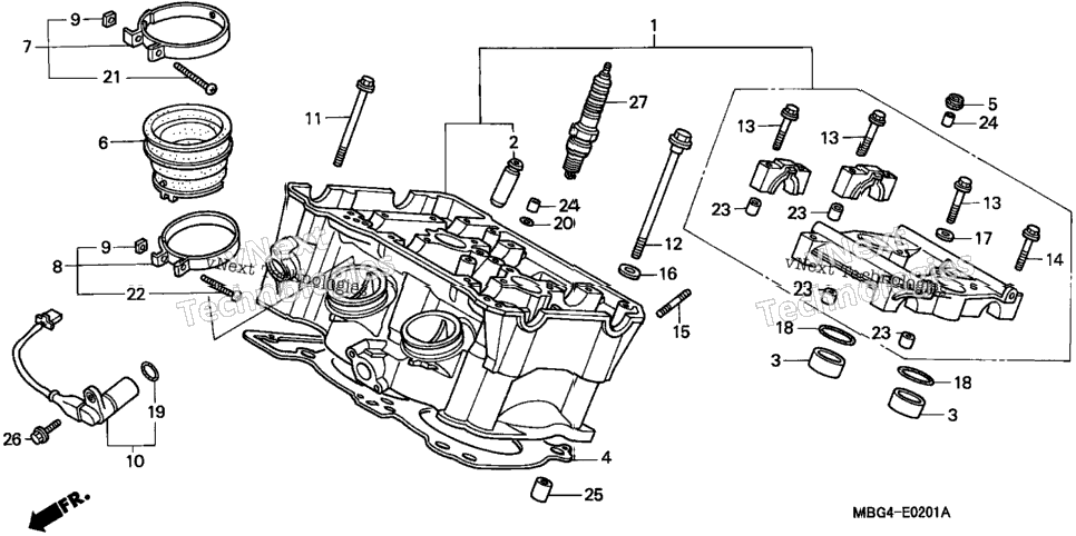 Cylinder Head Rear