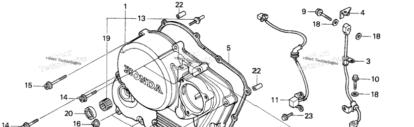 Right Crankcase Cover