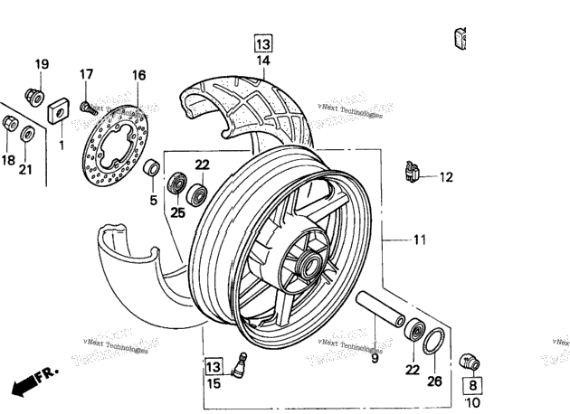 Rear Wheel