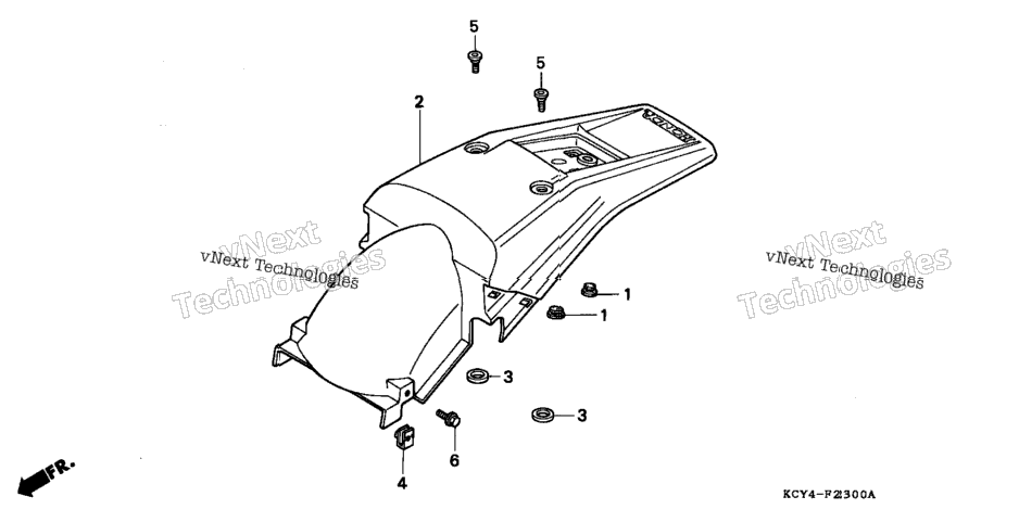 Rear Fender