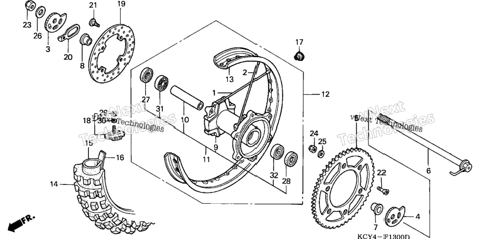 Rear Wheel