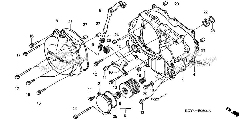 Right Crankcase Cover