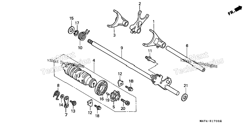 Gearshift Drum