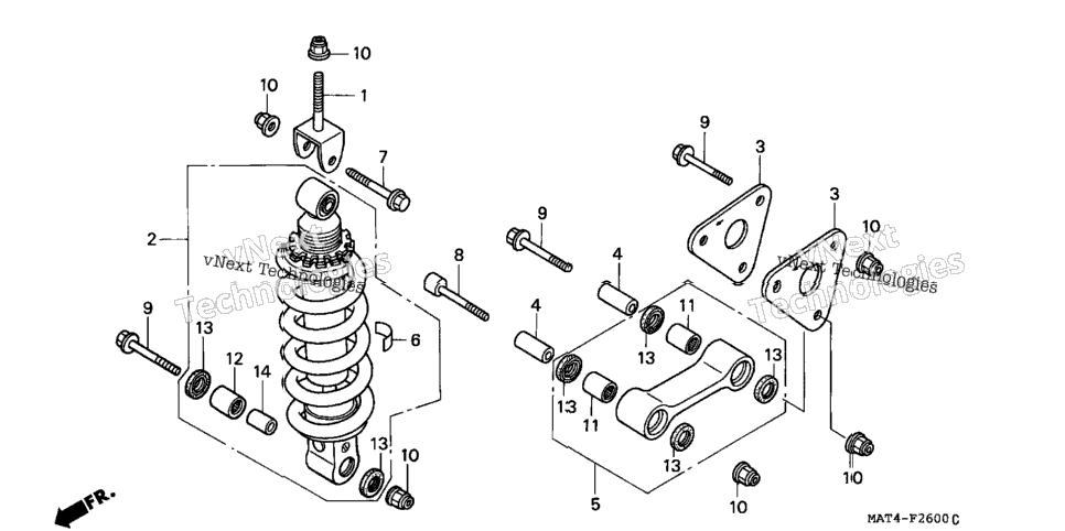 Rear Shock Absorber