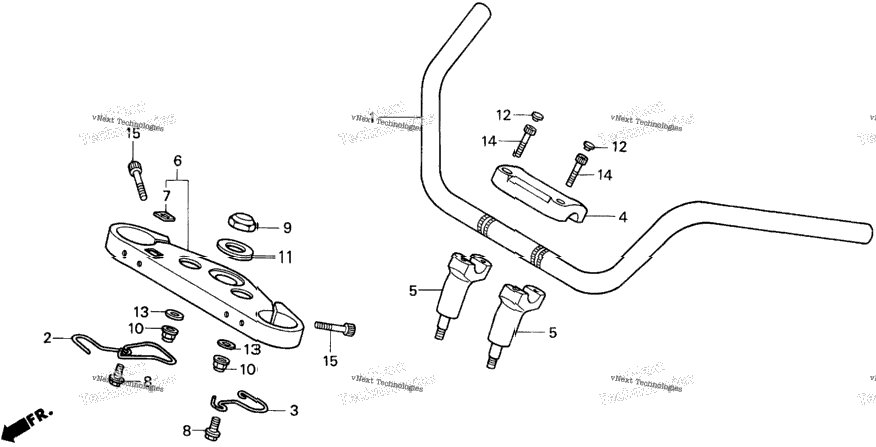 Handlebar + Top Bridge