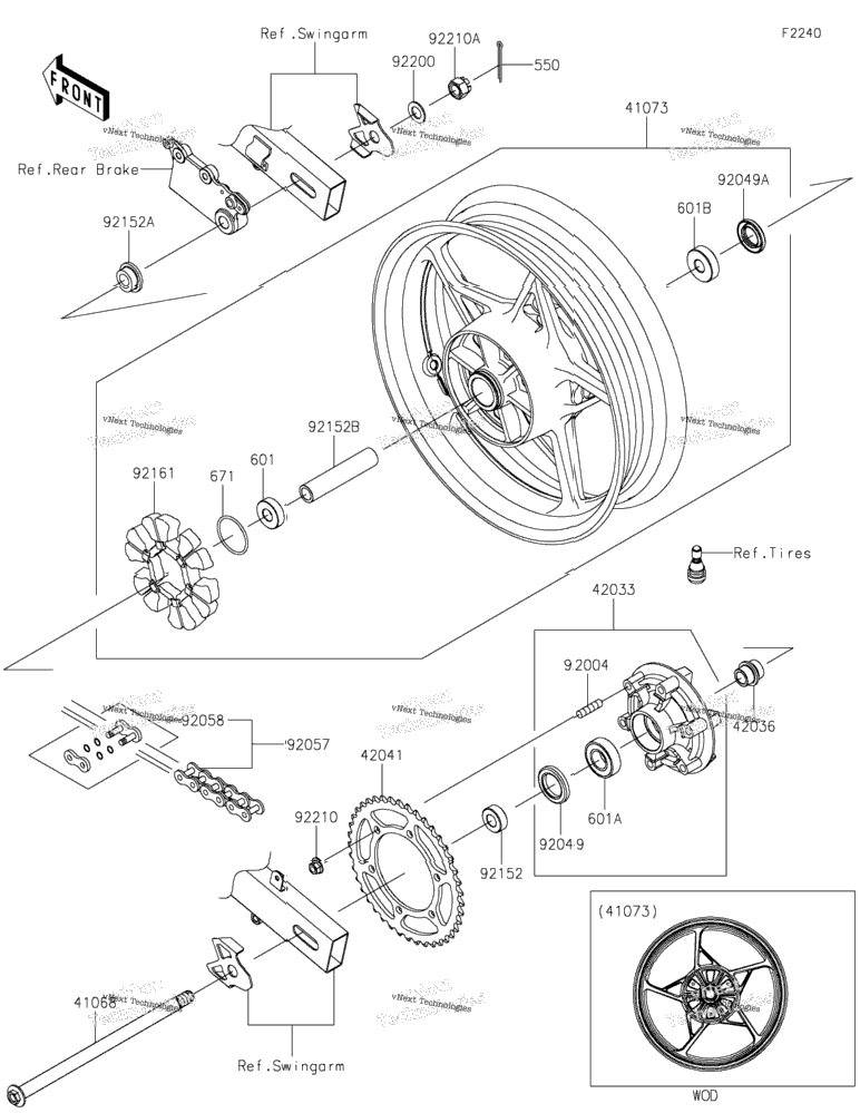 Rear Wheel/Chain
