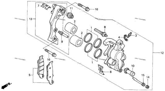 Front Brake Caliper