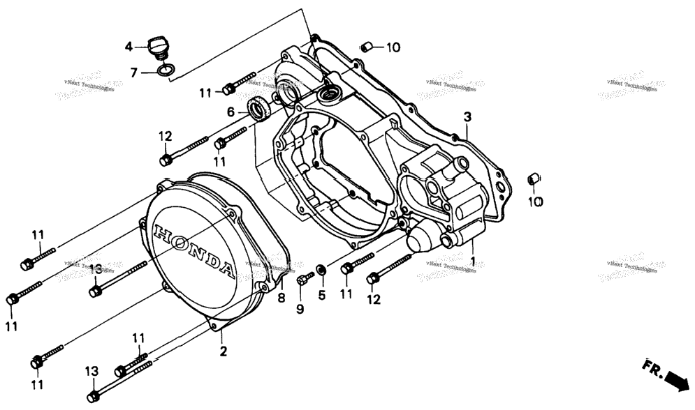 Right Crankcase Cover