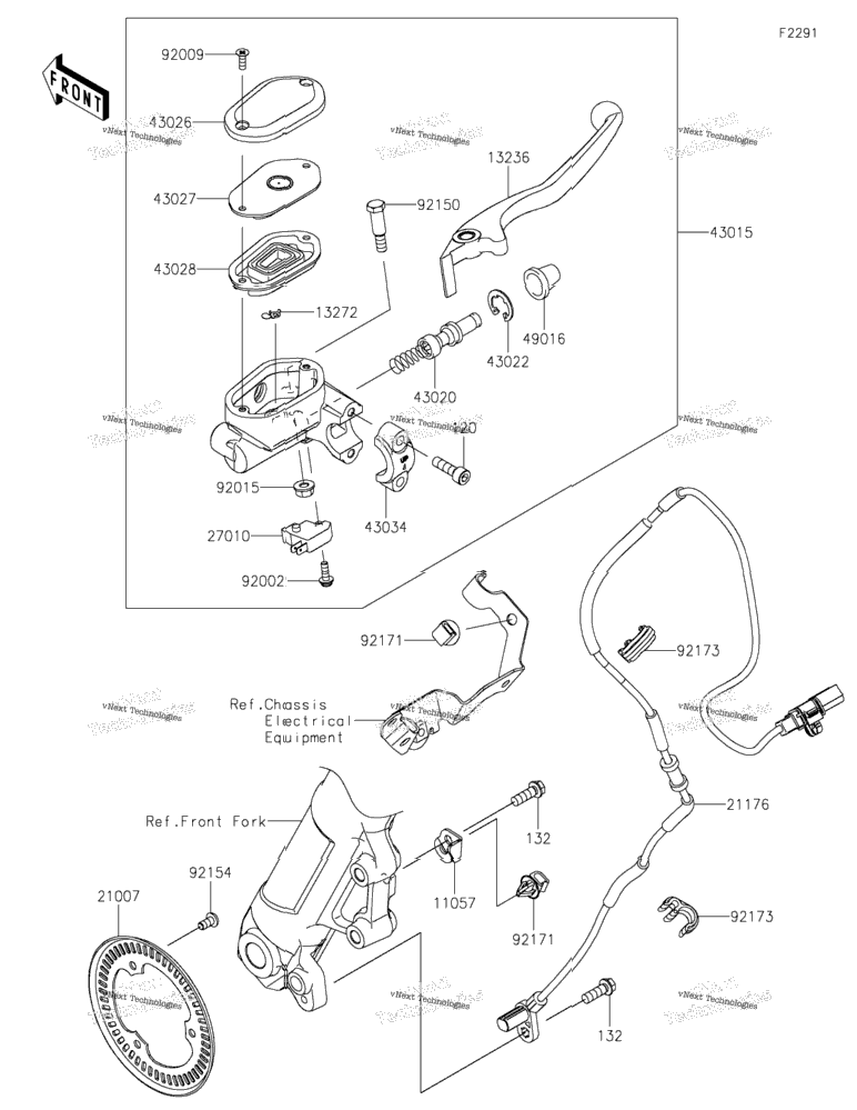 Front Master Cylinder