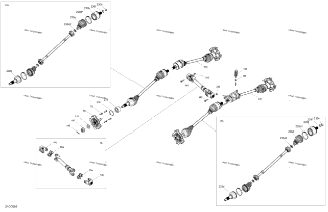 Drive - Rear - Common Parts