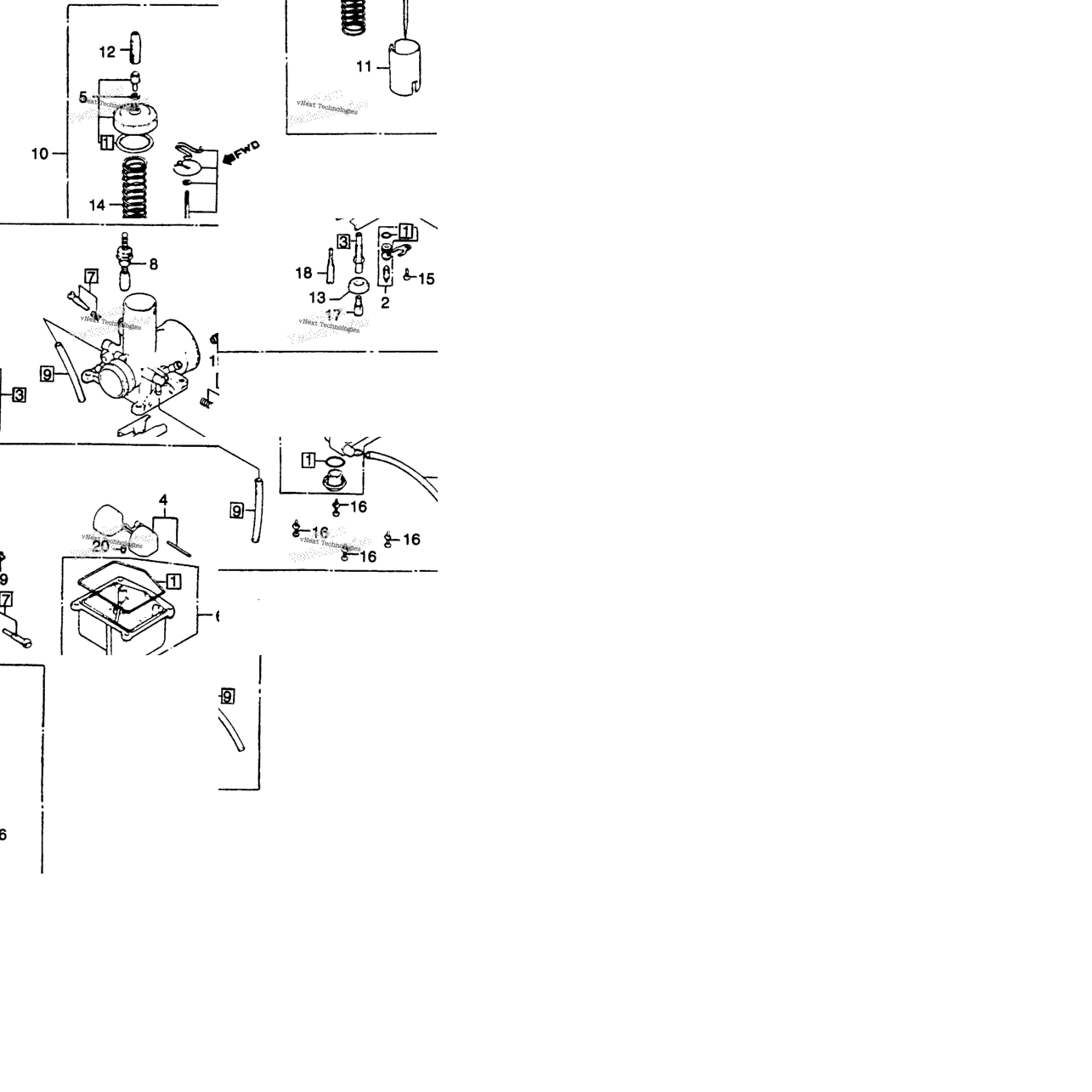 Carburetor + Optional Parts