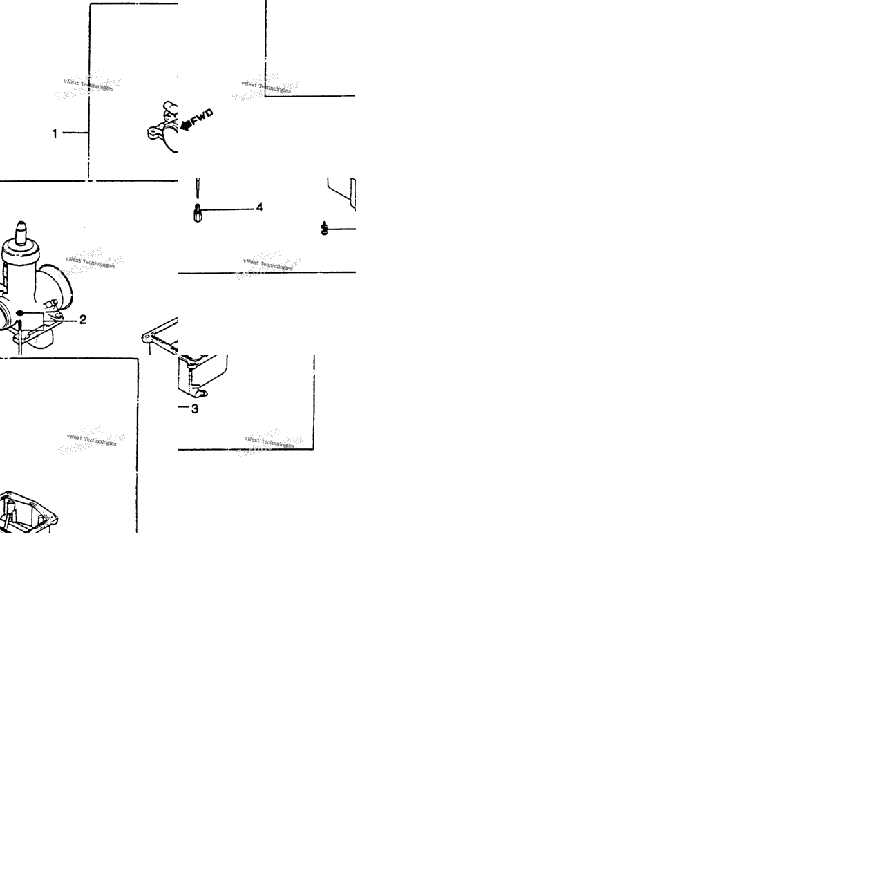 Carburetor + Optional Partskit
