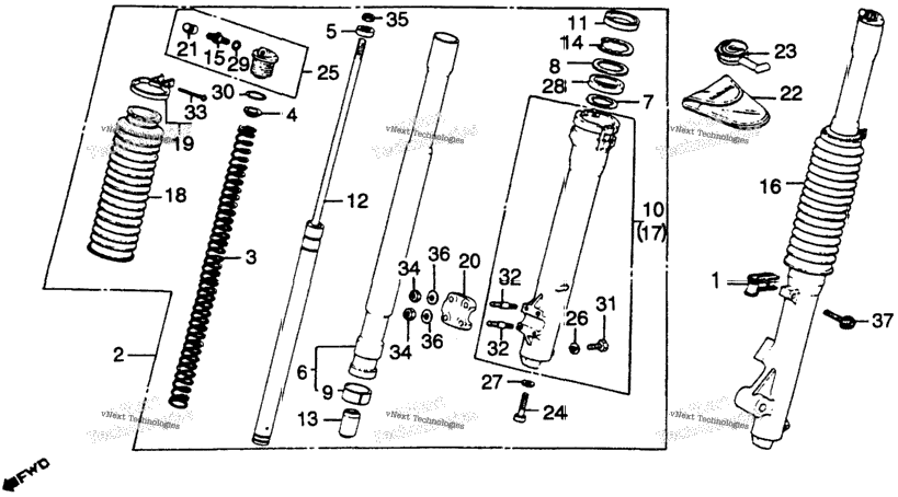 Front Fork 80