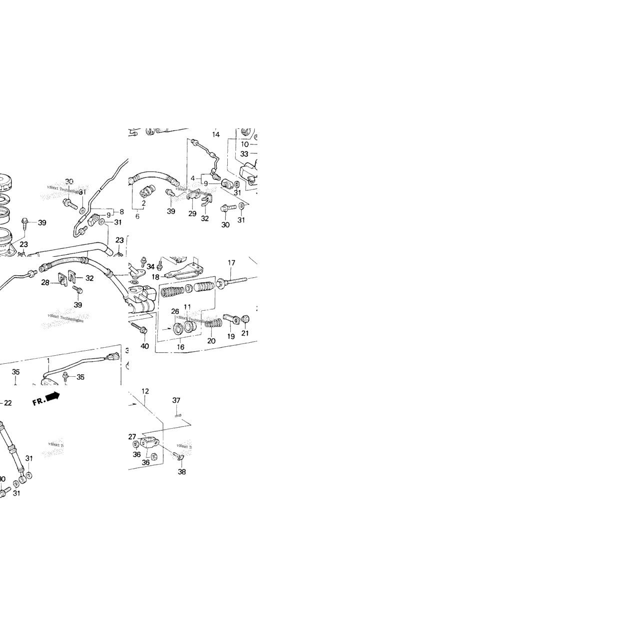 Rear Brake Master Cylinder