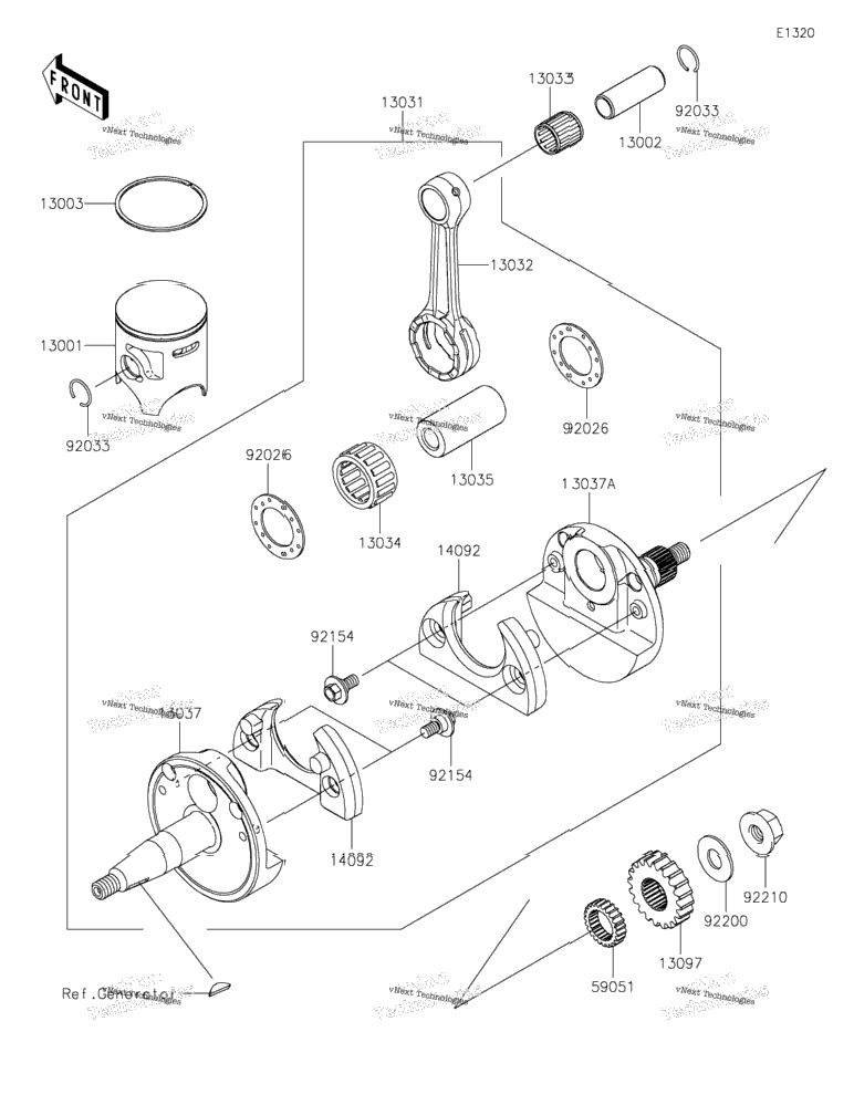 Crankshaft/Piston(S)