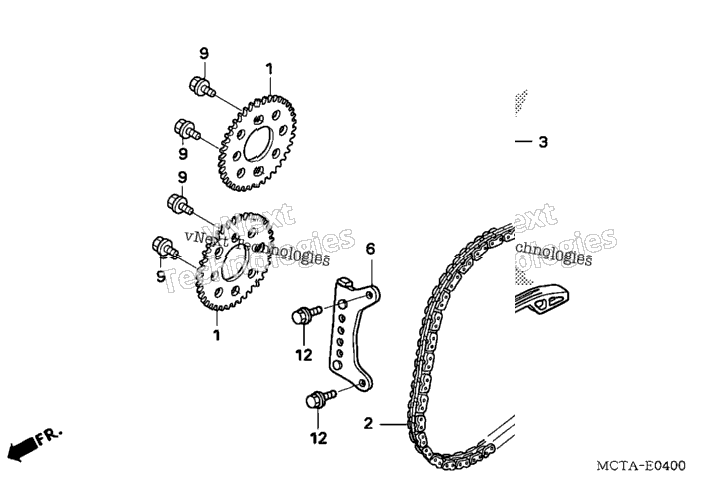 Cam Chain@Tensioner