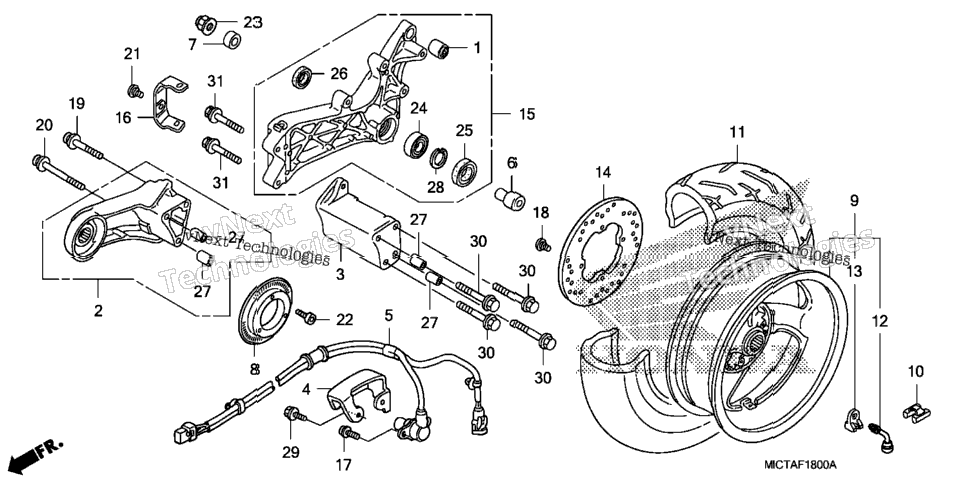 Rear Wheel