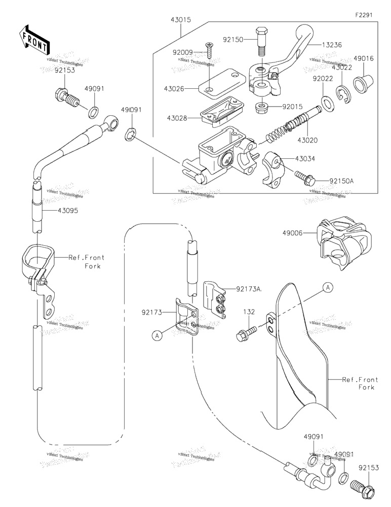 Front Master Cylinder