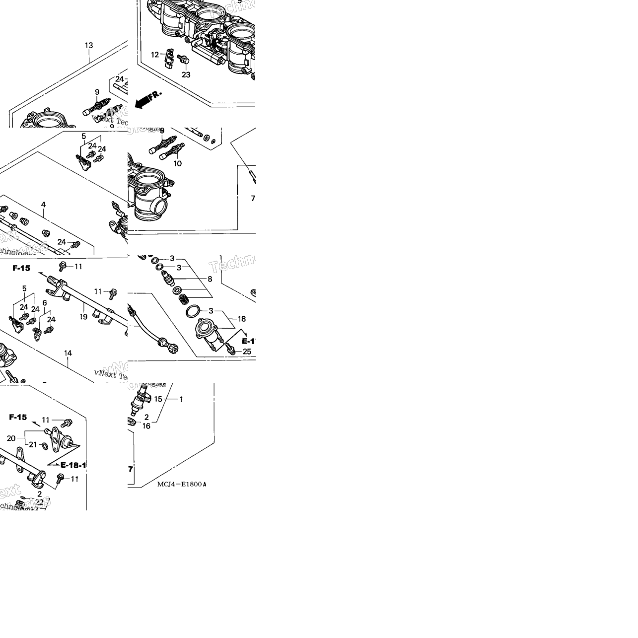 Throttle Body Assy. ('00-'01)