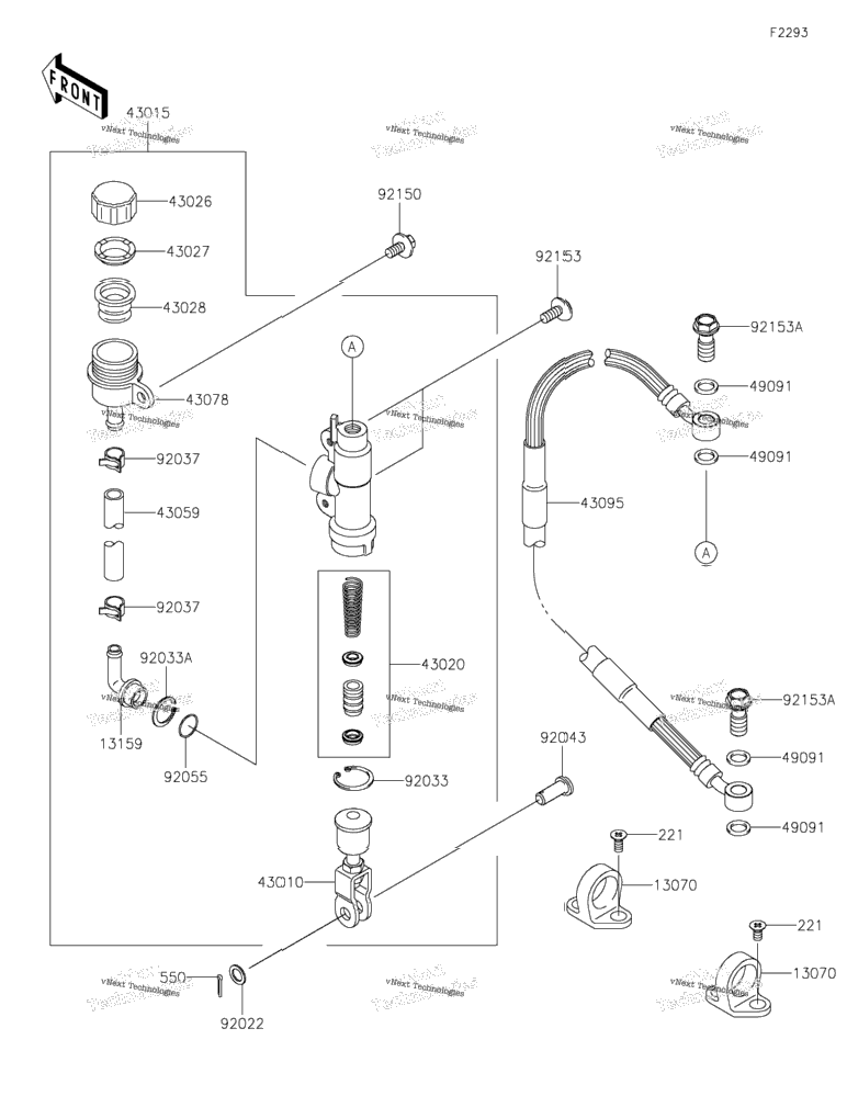 Rear Master Cylinder