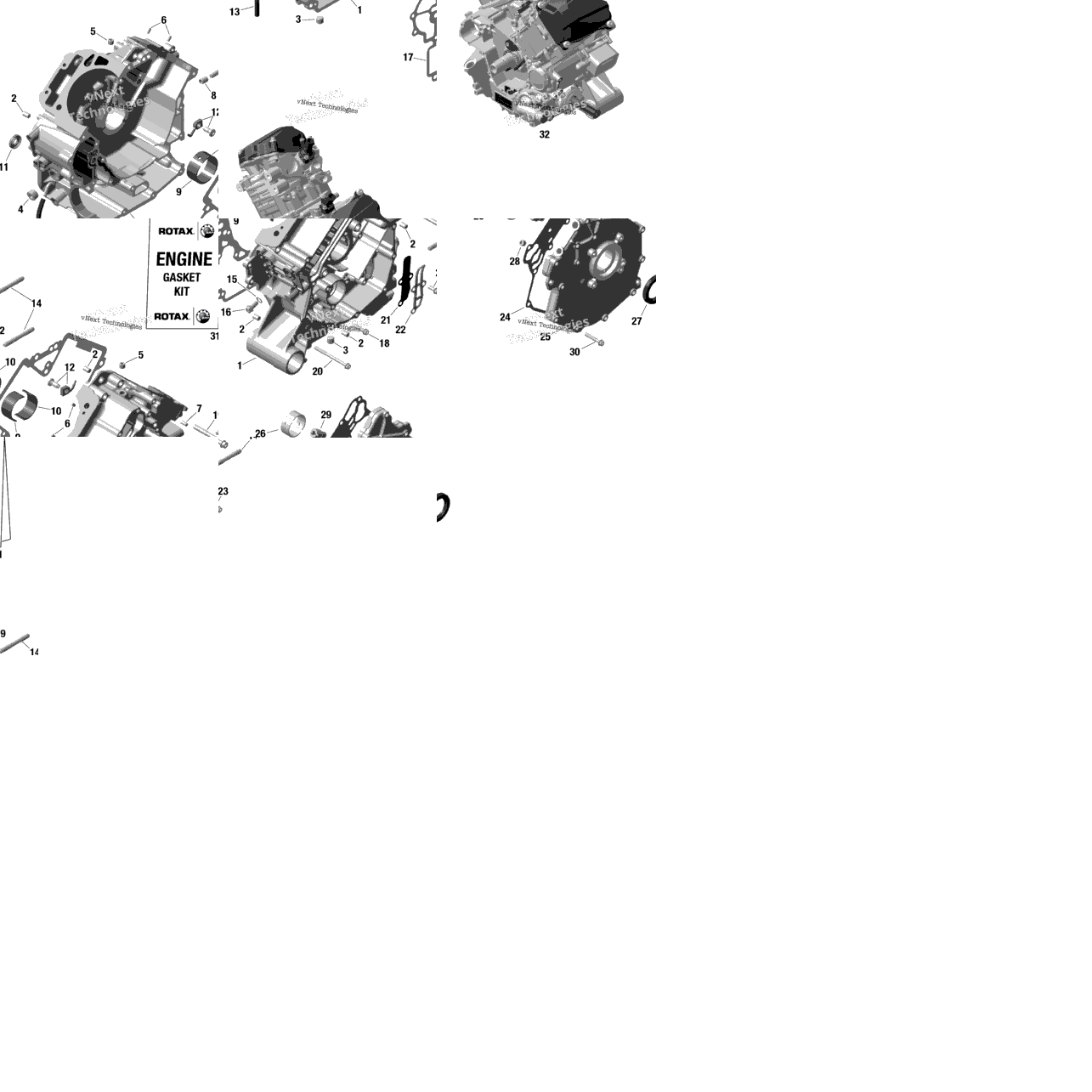 Rotax - Crankcase