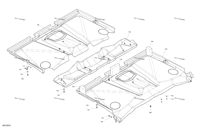 Enclosure Cab - Roof
