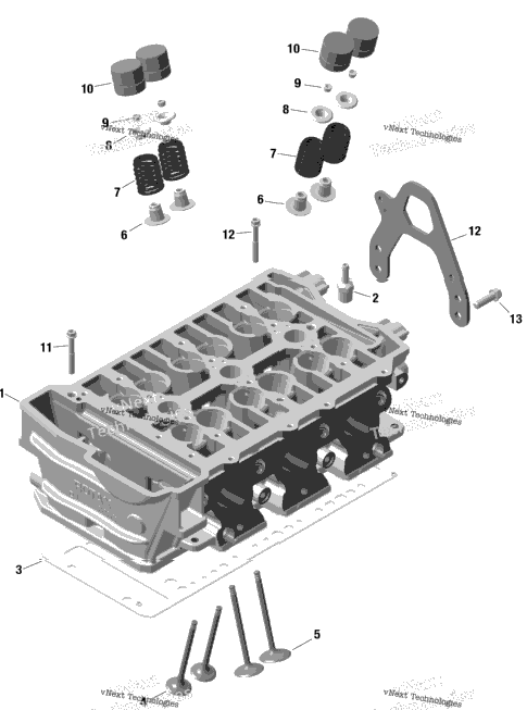 Rotax - Cylinder Head