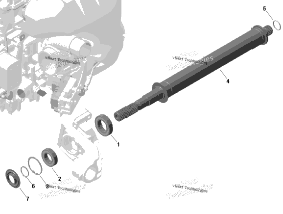 Rotax - Drive Shaft