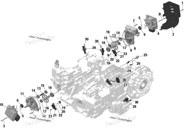 Rotax - Gearbox Servo Motors