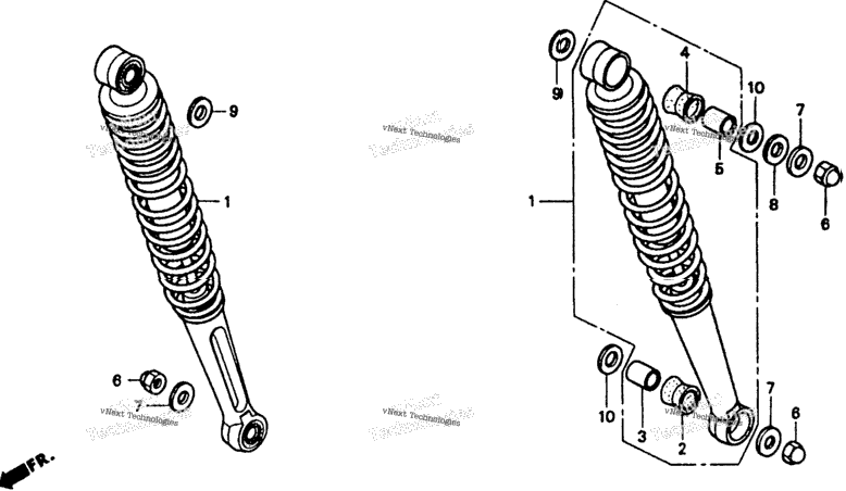 Rear Shock Absorber