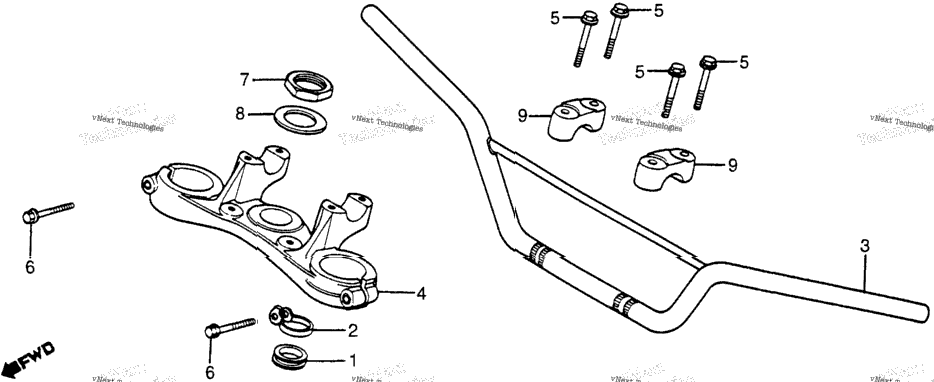 Handlebar + Top Bridge