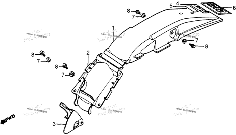 Rear Fender