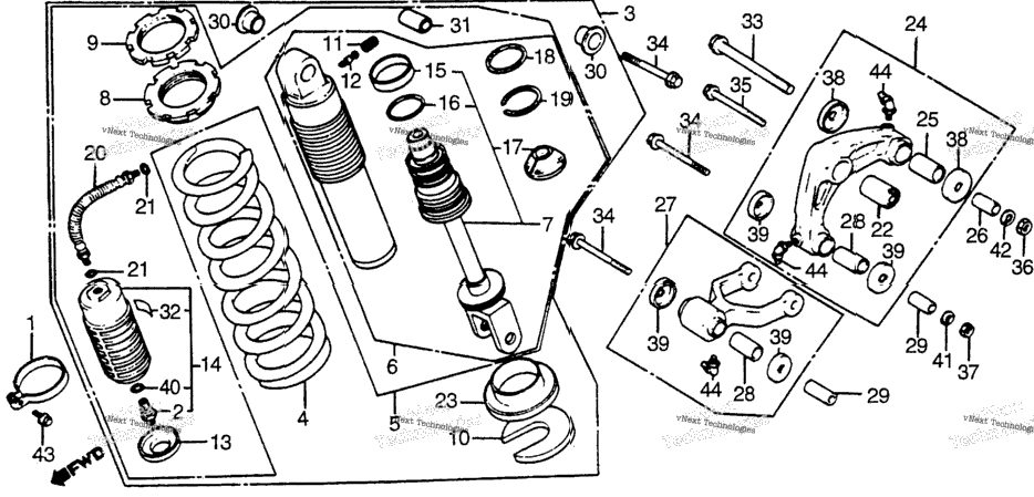 Rear Shock Absorber
