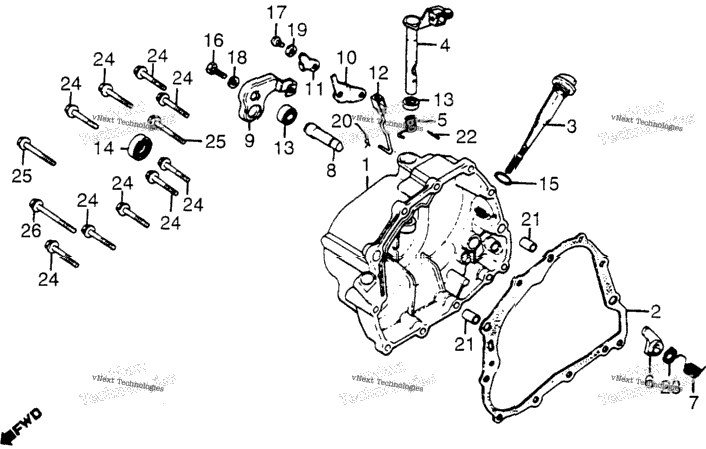 Right Crankcase Cover