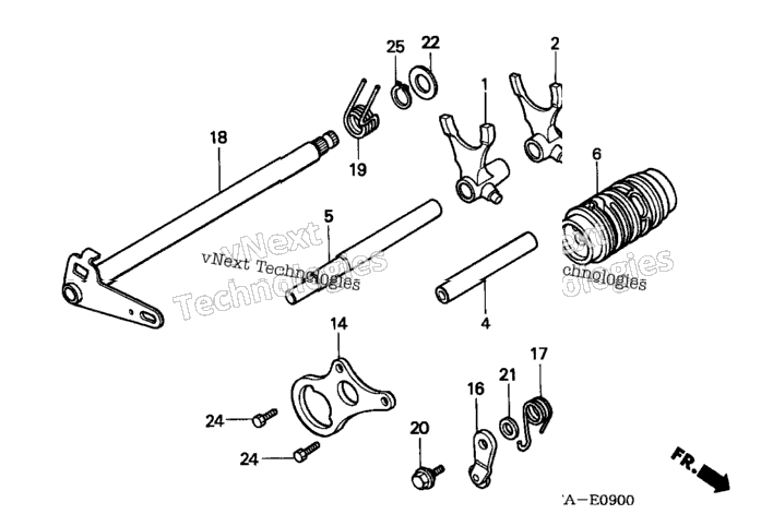 Gearshift Drum