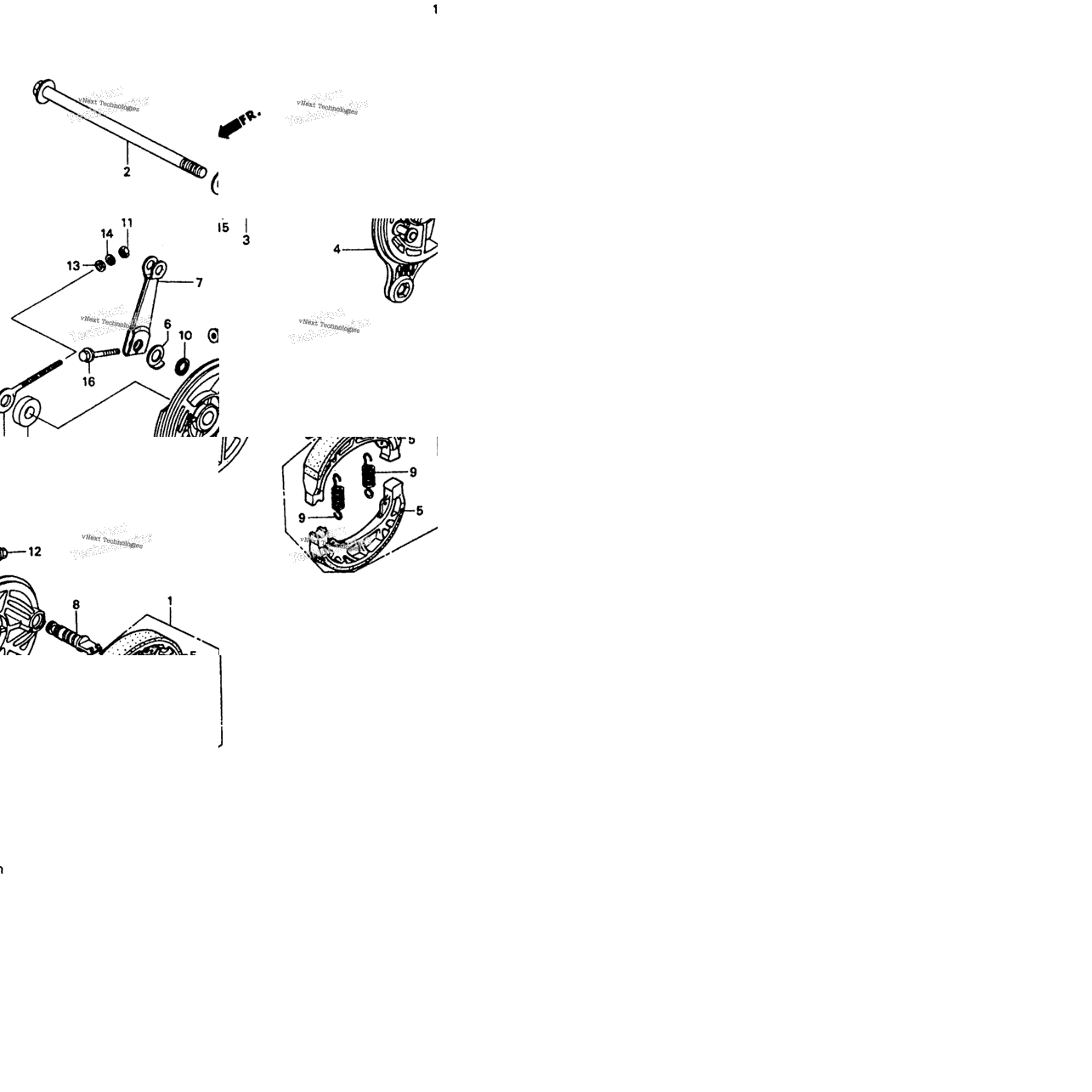 Rear Brake Panel