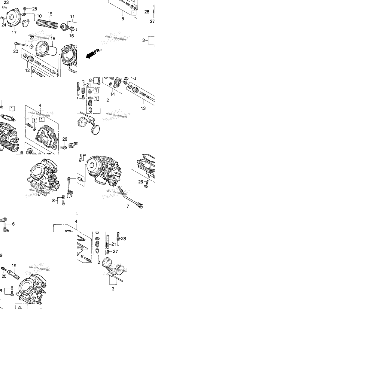 Carburetor Comp. 90-93