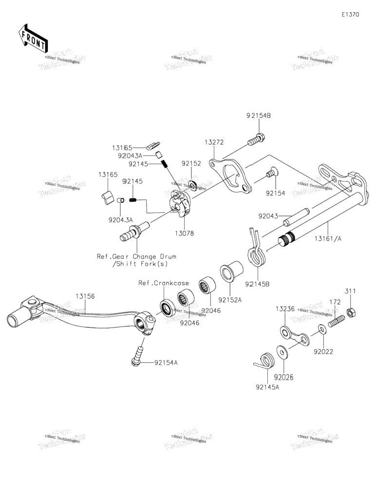 Gear Change Mechanism