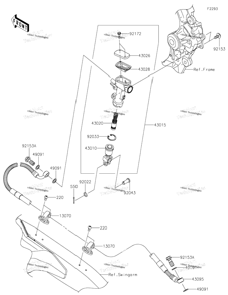 Rear Master Cylinder